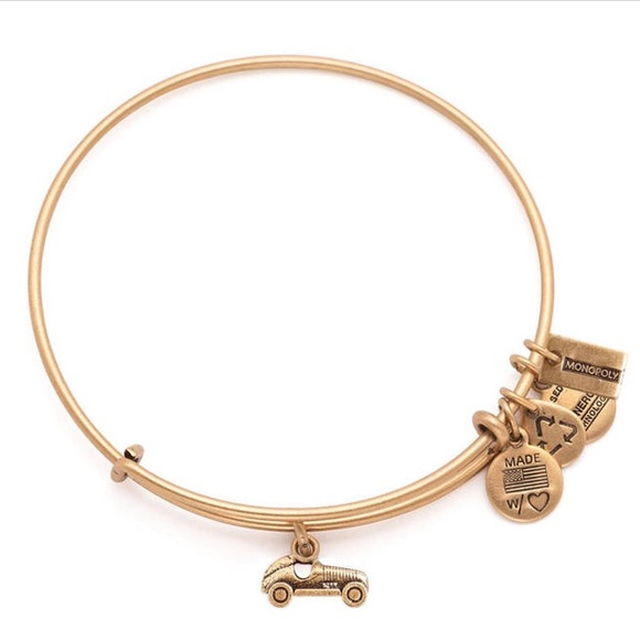 Alex and Ani Jewelry - Alex and Ani Gold Monopoly Car Bangle Bracelet